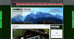 Desktop Screenshot of hotel-hirth.de